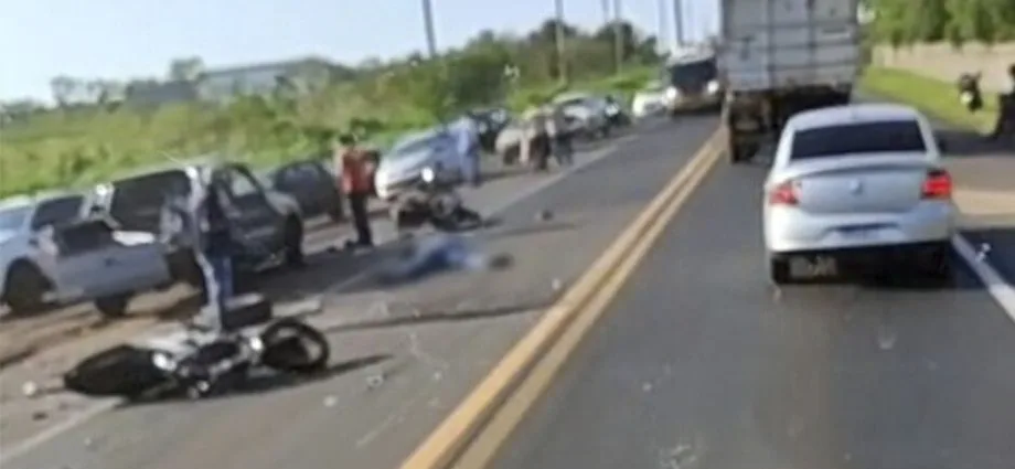 Acidente na BR-163 em Campo Grande resulta em um morto e um ferido