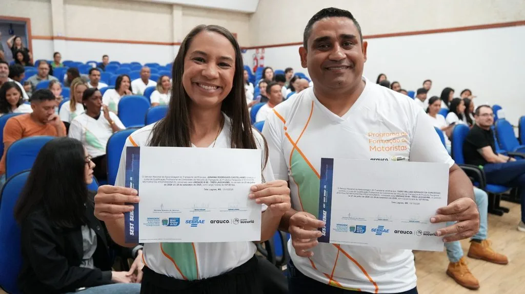 Arauco forma 2ª turma de motoristas com maioria feminina em Três Lagoas