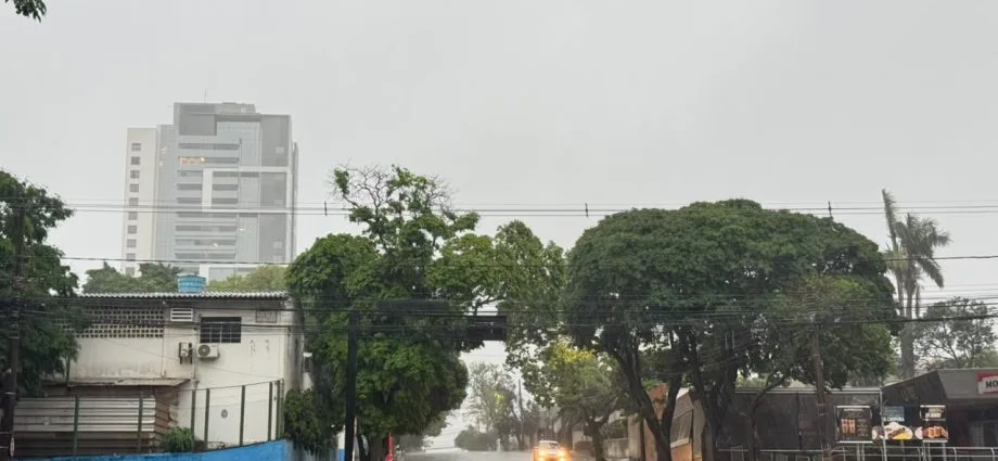 Previsão de chuva neste fim de semana de eleições em Mato Grosso do Sul