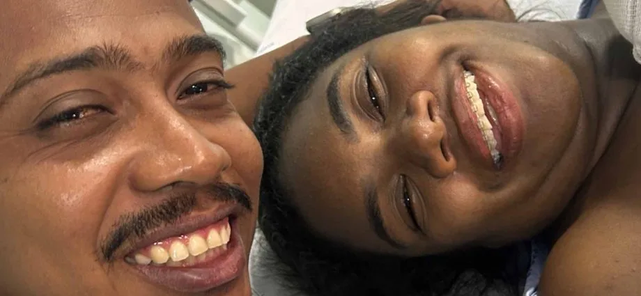 Nasce Davi, primeiro filho de Raquel Brito e Cleiton Souza