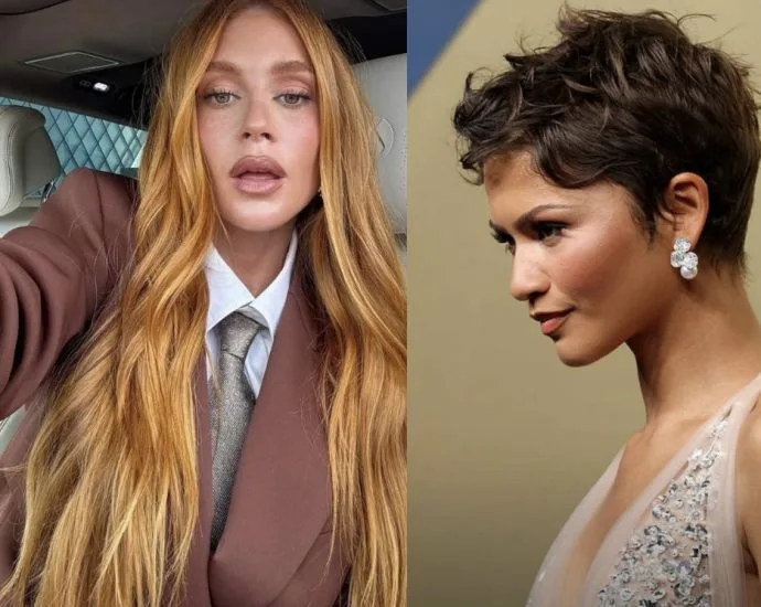 Tendências de Beleza: Cabelos Extremamente Longos e o Pixie em Alta