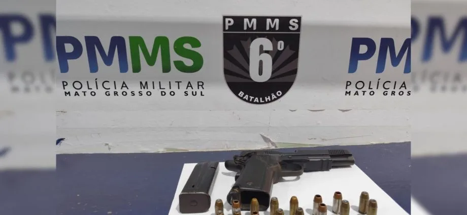 Briga entre vizinhos resulta em homem armado simulando abordagem em Corumbá