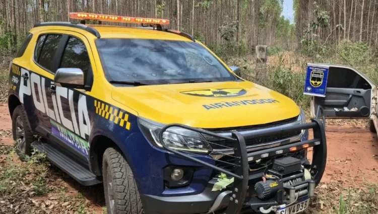 Policial se entrega após disparos em área de mata em Guia Lopes da Laguna