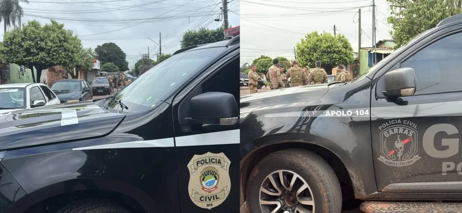 Confrontos entre polícia e suspeitos em Campo Grande e Nova Andradina