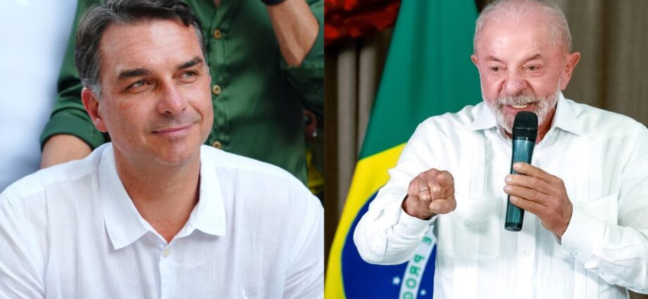 Pesquisa Veritá aponta Flávio com 51,56% e Lula com 48,44%