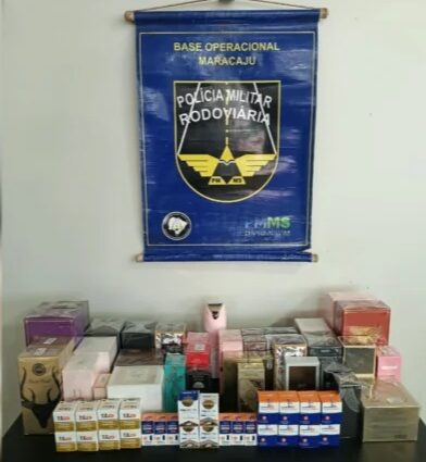 Polícia apreende medicamentos e produtos do Paraguai em Maracaju