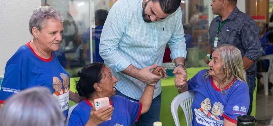 Vereador Tonhão celebra Dia do Idoso em Três Lagoas