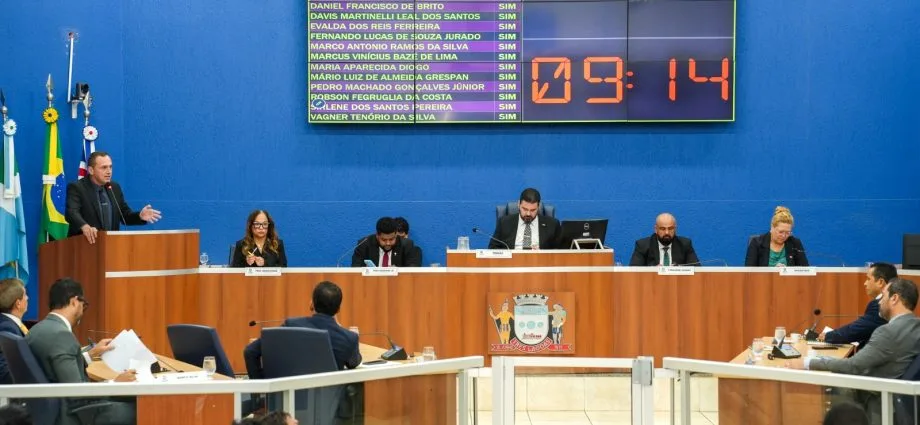 Vereadores de Três Lagoas aprovam requerimentos e projetos de decreto legislativo