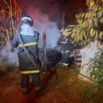Incêndio destrói barraco no bairro Guanabara, em Três Lagoas