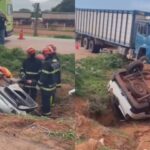 Colisão frontal na BR-163 mata dois trabalhadores em Sinop