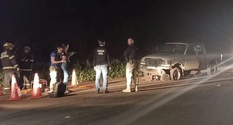 Motociclista morre em colisão na BR-060 em Campo Grande