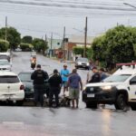 Acidente de trânsito em Água Clara envolve carro e motocicleta