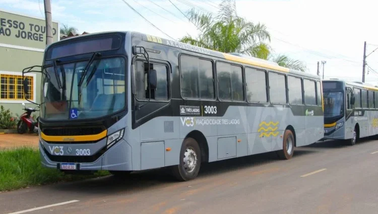 Ônibus gratuitos serão oferecidos neste domingo em Três Lagoas