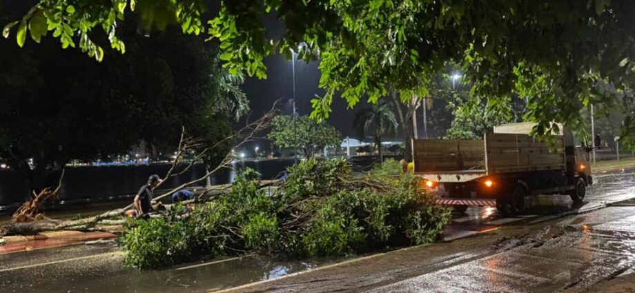 Previsão de temporais em Três Lagoas inclui granizo e ventos de até 70 km/h