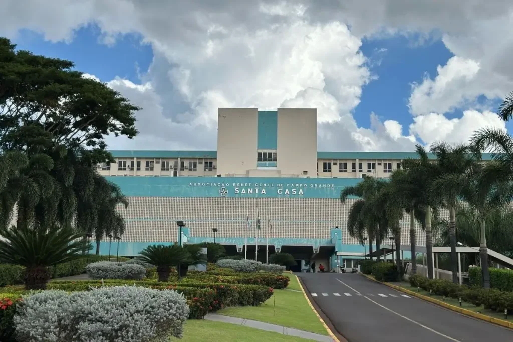 Santa Casa de Campo Grande. (Foto: Renata Fontoura)