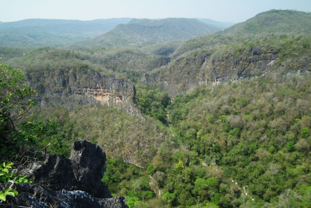 Serra da Bodoquena vista de cima (Foto: Instituto Chico Mendes de Conservação da Biodiversidade)
