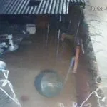 Alagamentos afetam casas na Avenida Rádio Maia, em Campo Grande