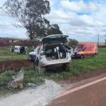 Acidente com van que transportava pacientes deixa 17 feridos na BR-060