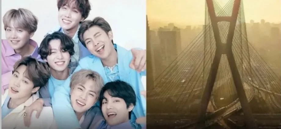 Ponte Estaiada em São Paulo terá iluminação roxa em homenagem ao BTS