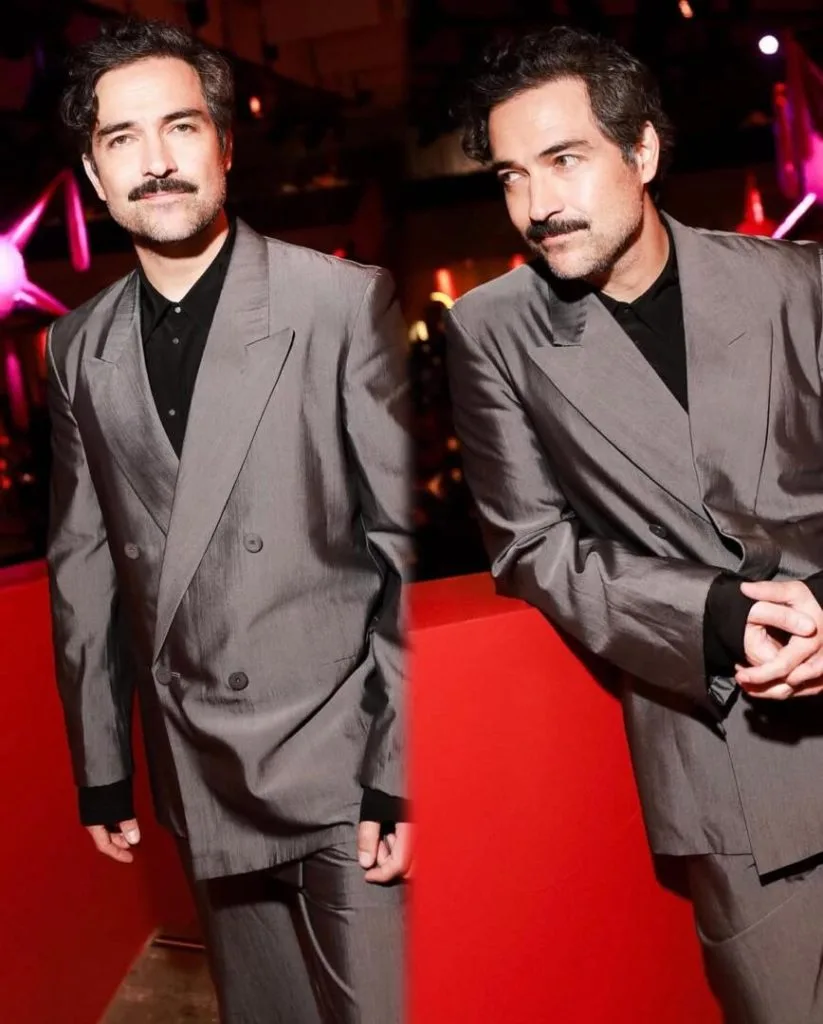 Alfonso Herrera prestigia festa do MASP em São Paulo a convite da Gucci