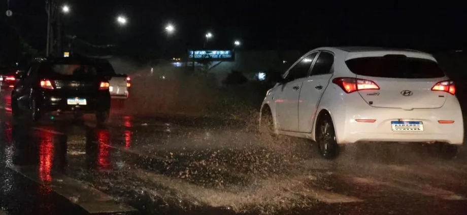 Campo Grande sob alerta laranja para tempestades e chuvas nesta quarta-feira