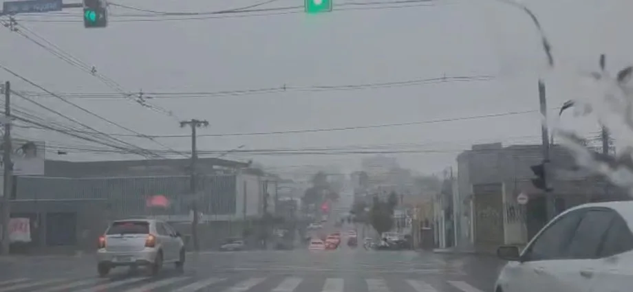 Tempestades em Campo Grande: alerta prevê chuva e ventos fortes