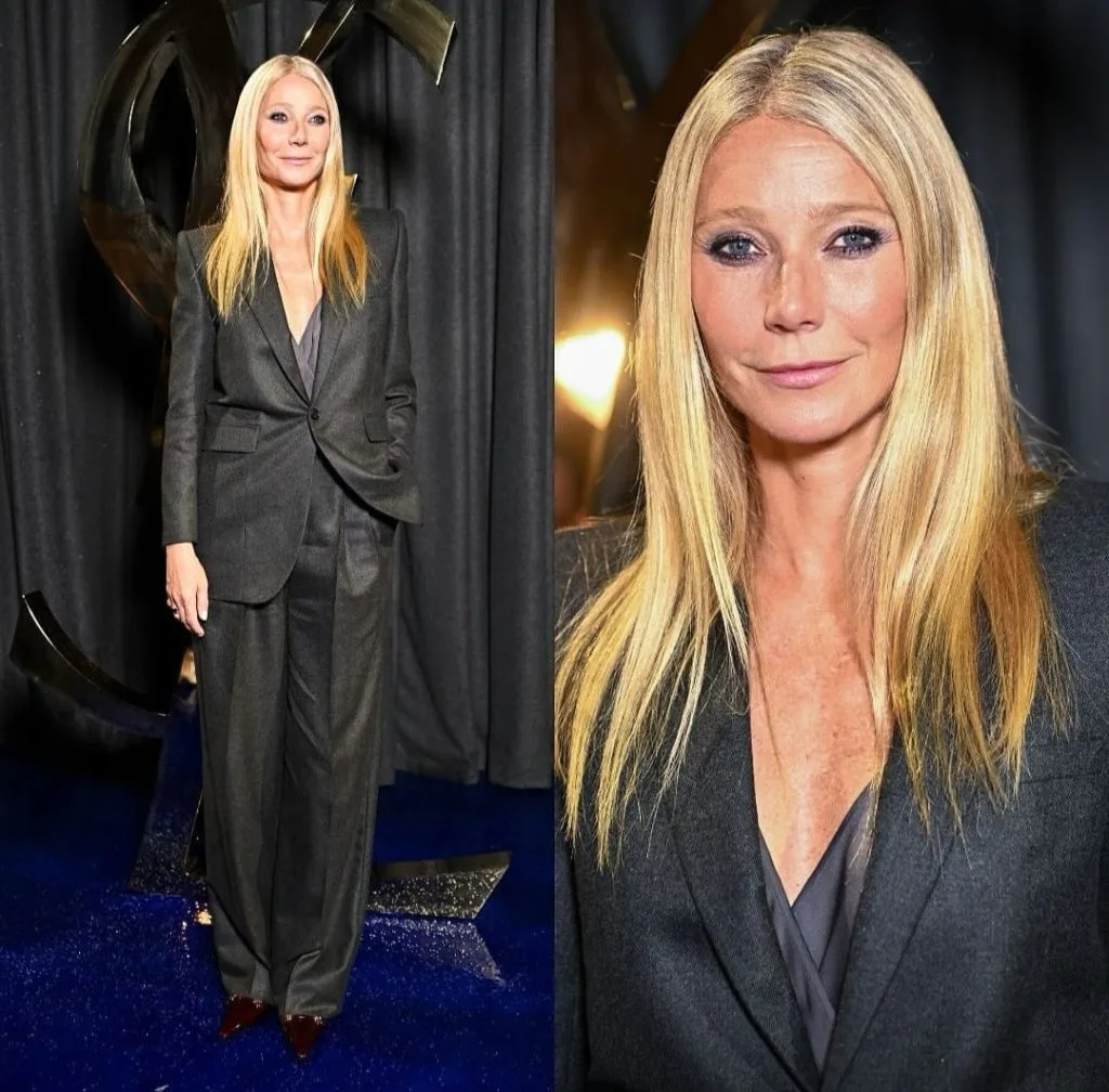 Desfile da Saint Laurent reúne estrelas na Paris Fashion Week