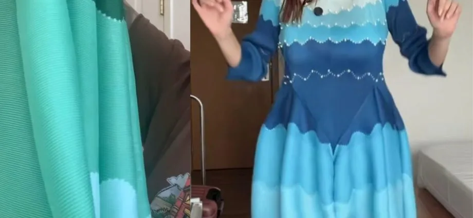 Designer de moda de MS explica a magia do vestido que pula