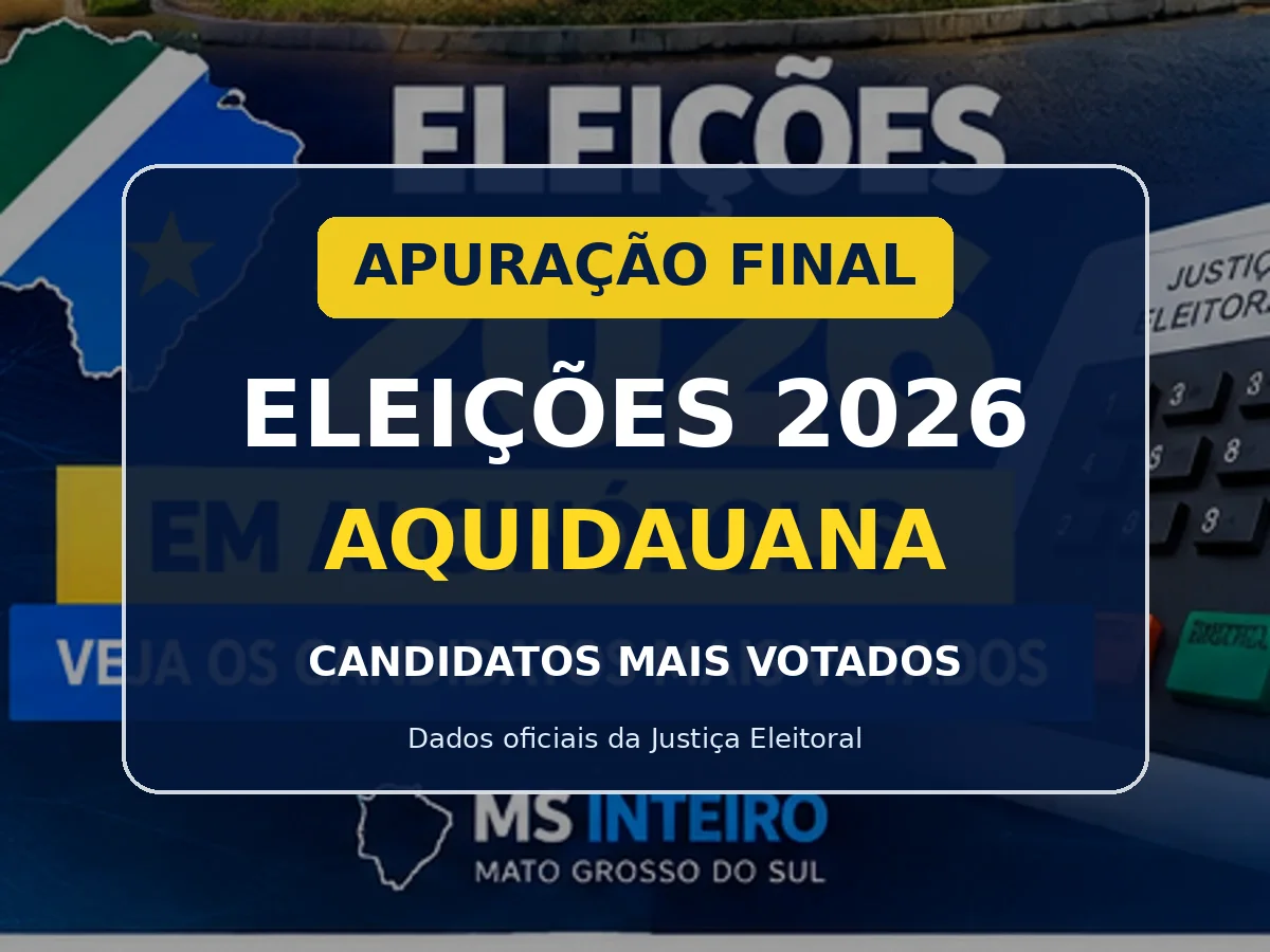 Eleições em Aquidauana 2026