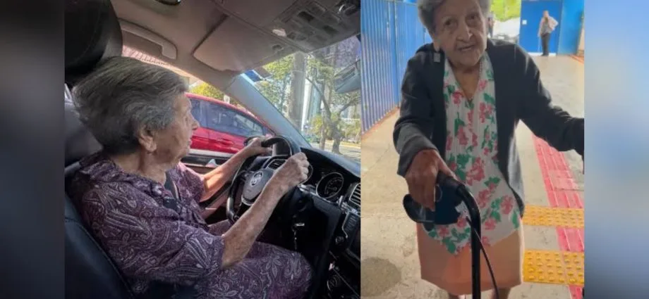 Eleitora de 103 anos se destaca ao votar em Campo Grande
