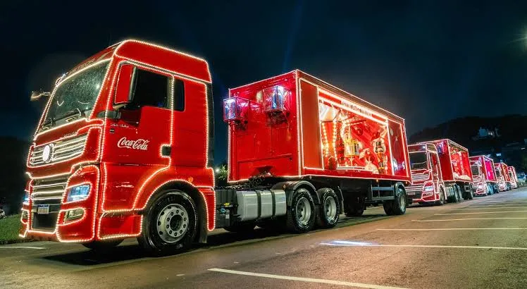 Caravana de Natal da Coca-Cola tem trajeto divulgado em Três Lagoas