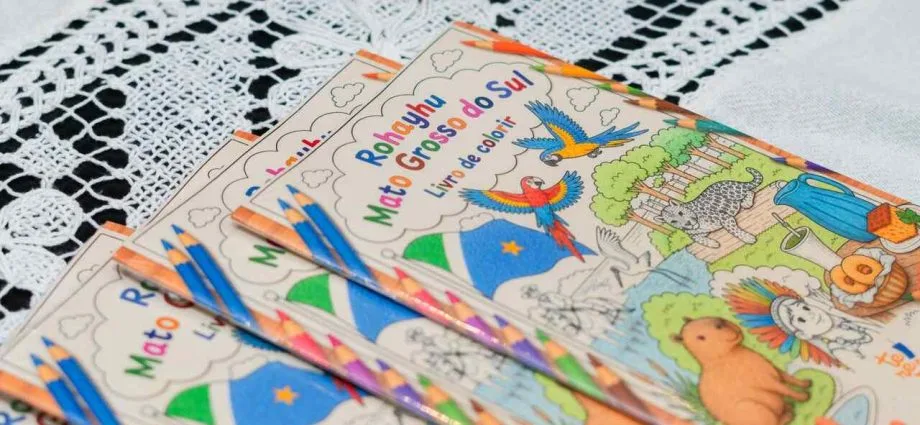 Rohayhu Mato Grosso do Sul: Livro de Colorir Apresenta Cores e Histórias