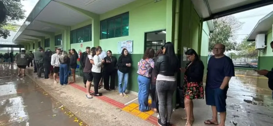 Eleitora falece enquanto aguardava para votar em Campo Grande