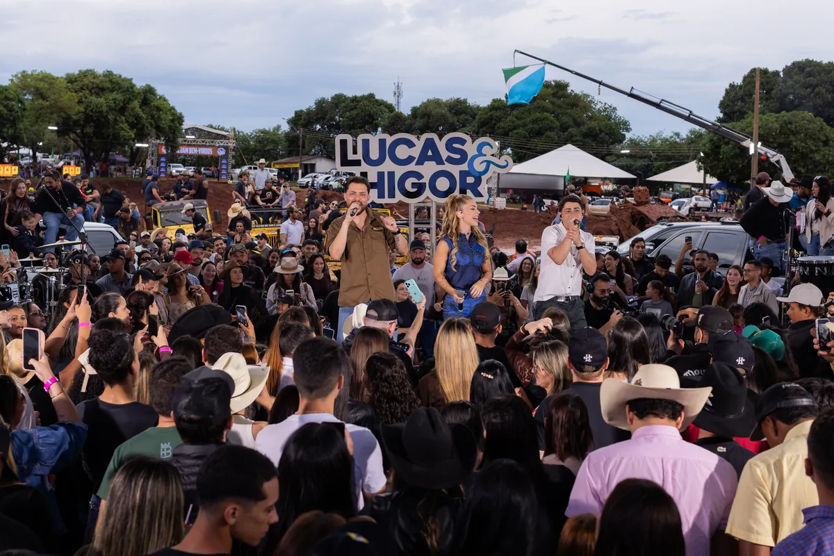 Lucas & Higor se apresentam diante do público sul-mato-grossense
