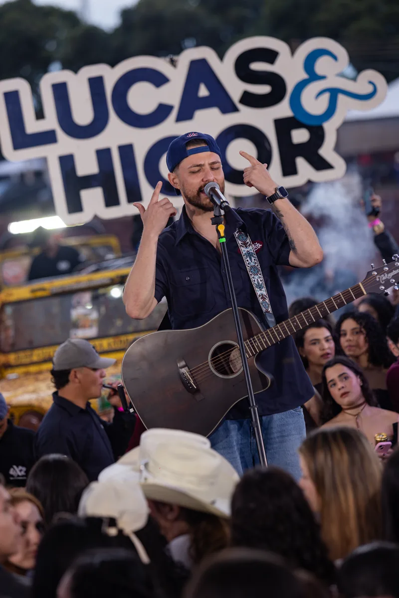 Lucas & Higor durante momento do Explodiuu BB no MS