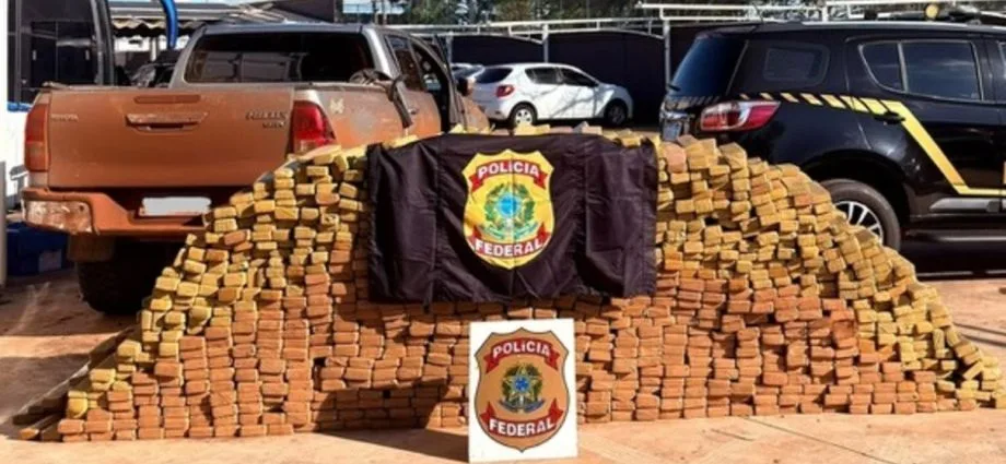 Polícia Federal apreende 1,8 tonelada de maconha em Três Lagoas