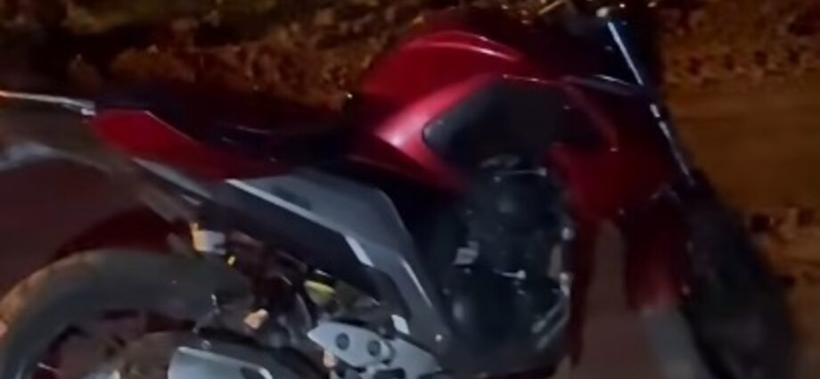 Motocicleta furtada em Campo Grande é encontrada em Água Clara