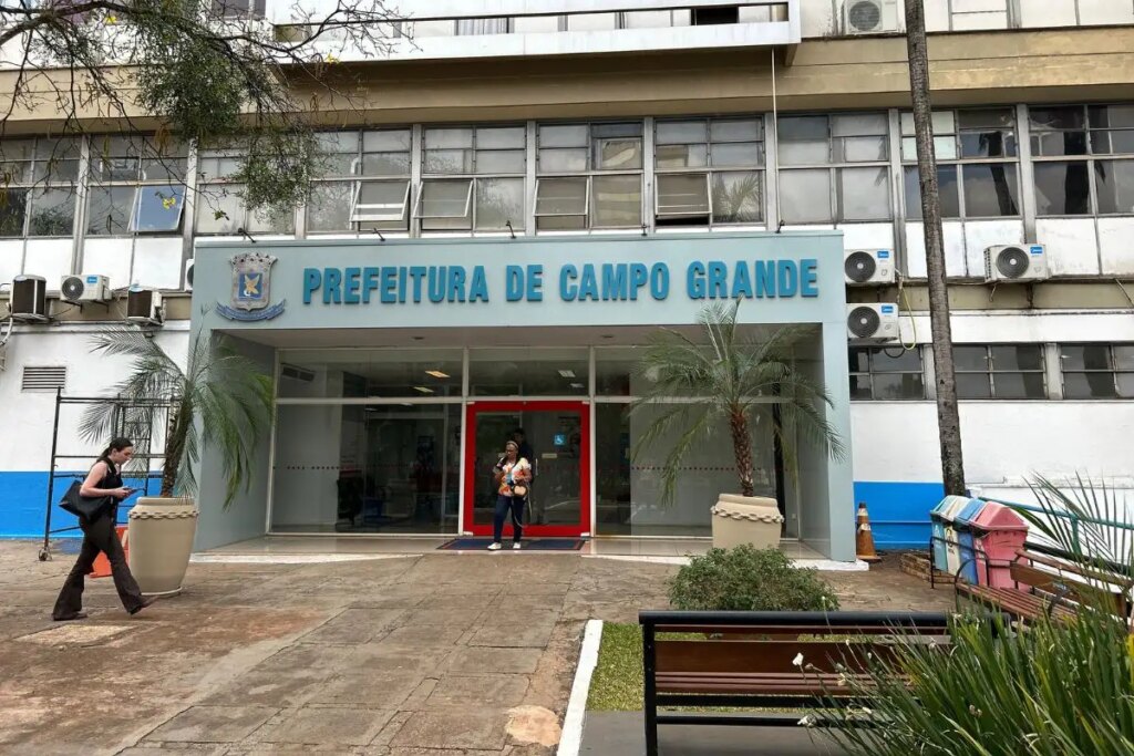 Sede da Prefeitura de Campo Grande. (Foto: Renata Fontoura)