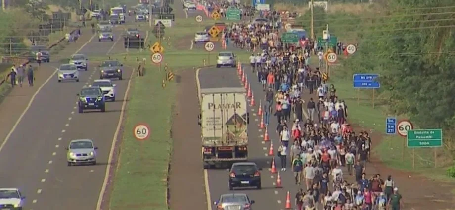 Romaria em Dourados homenageia Nossa Senhora Aparecida com expectativa de 50 mil fiéis