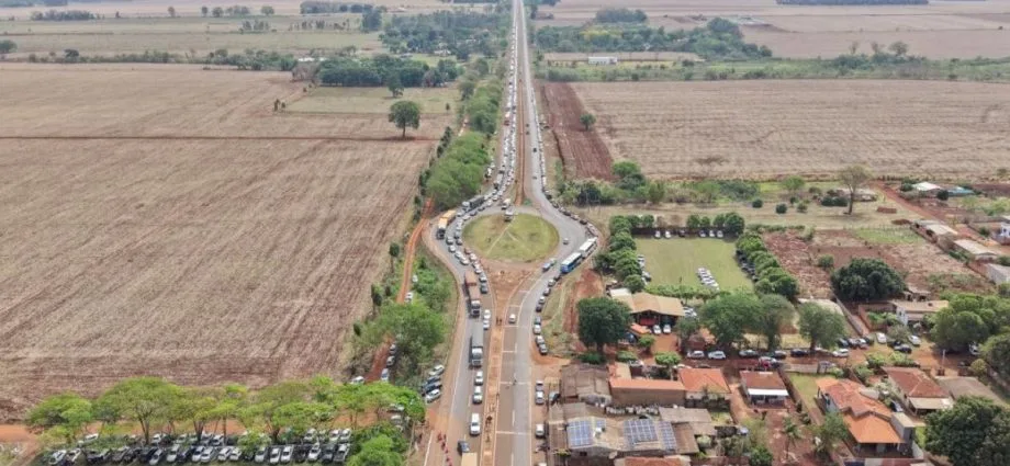 Romaria de Nossa Senhora Aparecida reúne 50 mil pessoas em Dourados