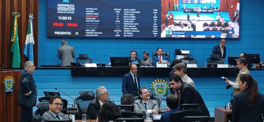 Moção de Aplauso pela reeleição de Lula é preparada pela Alems