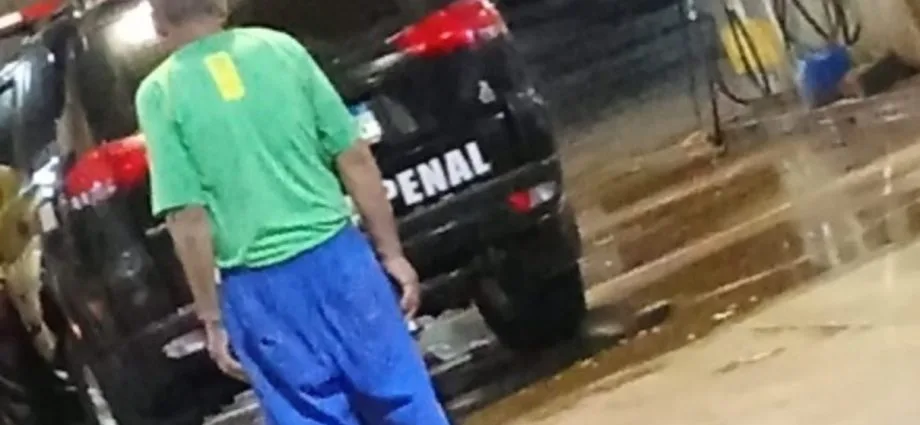 Homem embriagado é flagrado dirigindo viatura da Polícia Penal em Jaraguari