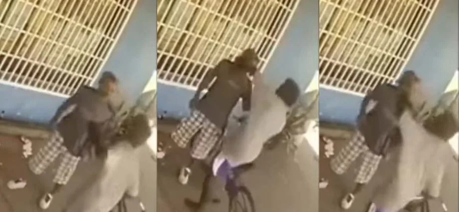 Vídeo mostra homem conhecido como Saci em briga em Três Lagoas